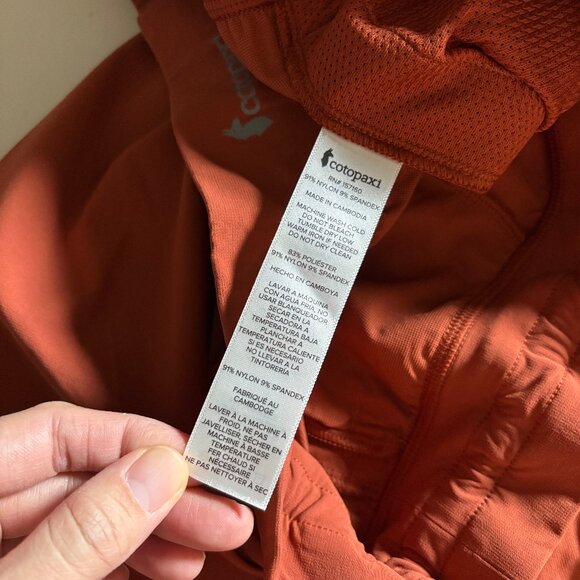 Cotopaxi Tolima Outdoor Hiking Pants - Men's Size M - Orange - Picture 4 of 6